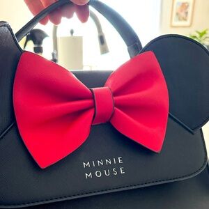 Minnie Mouse Loungefly top handle Crossbody & Tote Bag